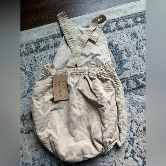 The simple folk corduroy overall romper nwt 8/9y - Picture 6 of 8